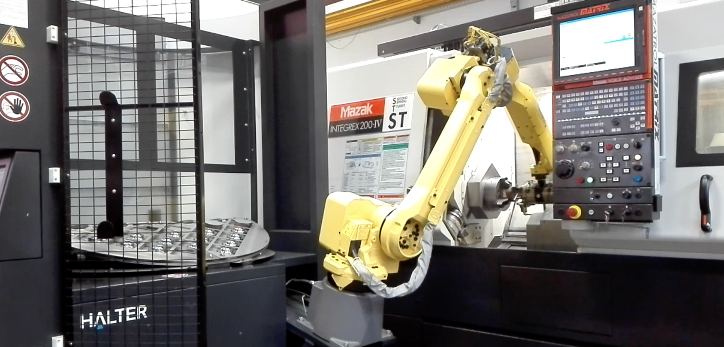 Mazak Integrex 200-IV ST with Halter LoadAssistant